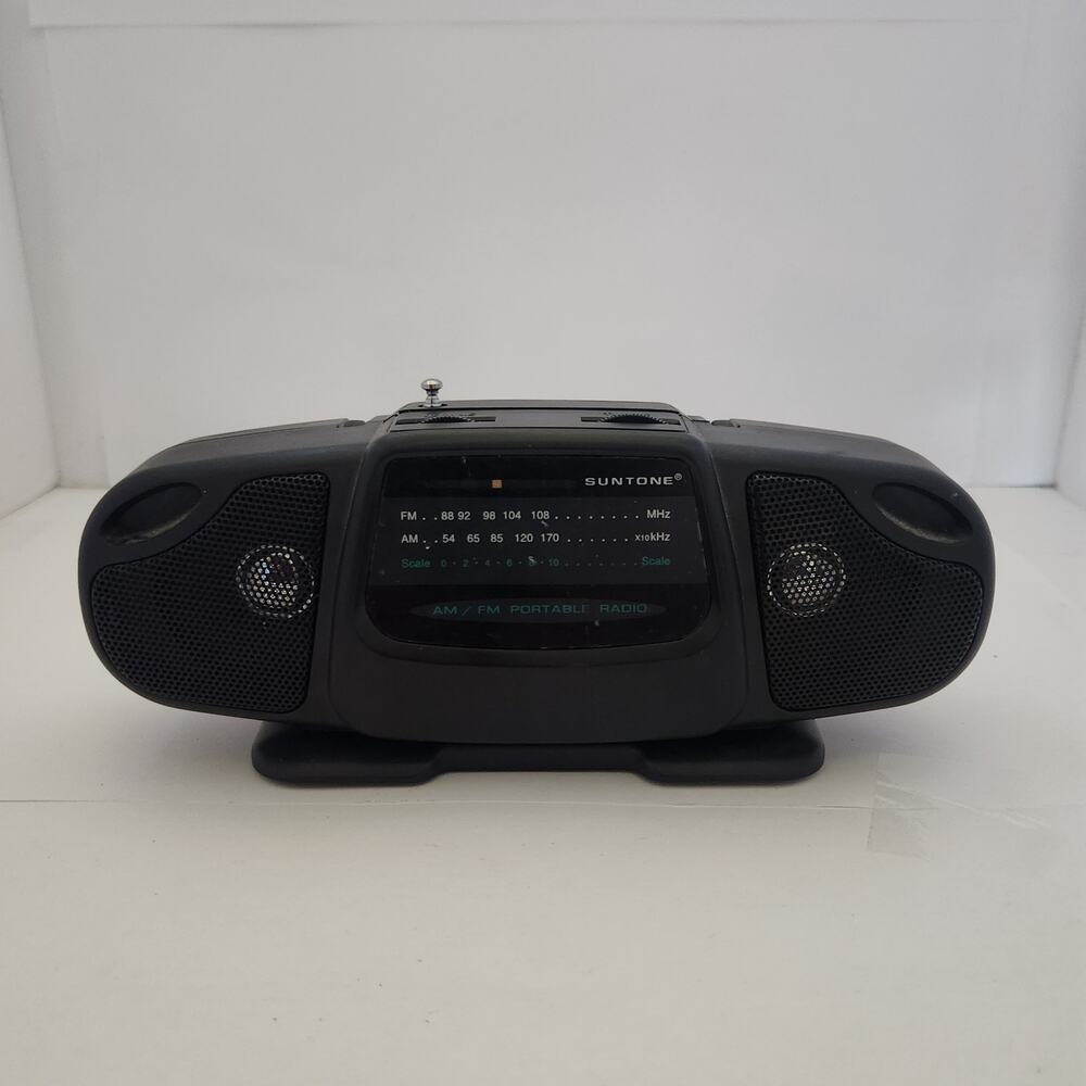 Vintage Suntone Mini Boom Box.  Tested works